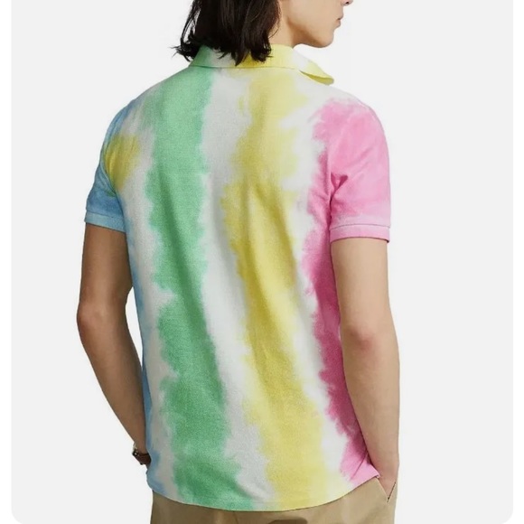 Polo Ralph Lauren Men's Tie Dye Polo Shirt Size S - Picture 2 of 12